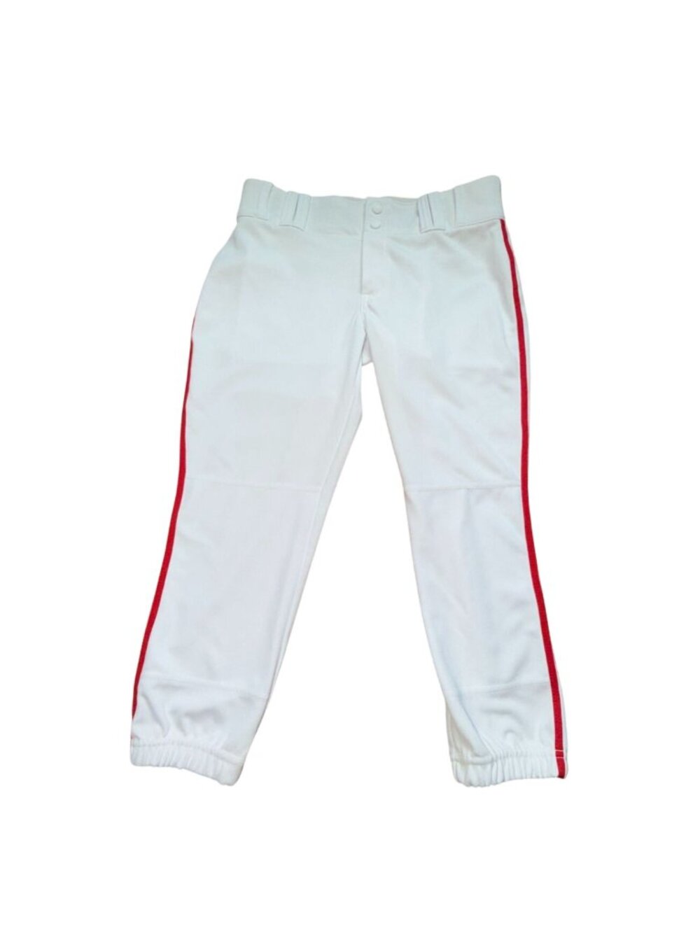 Champro Womens Softball Knickers/Pants-White/Red-M-GUC